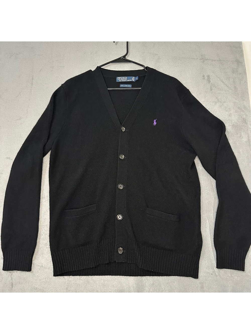Polo by Ralph Lauren Lambswool Cardigan Mens